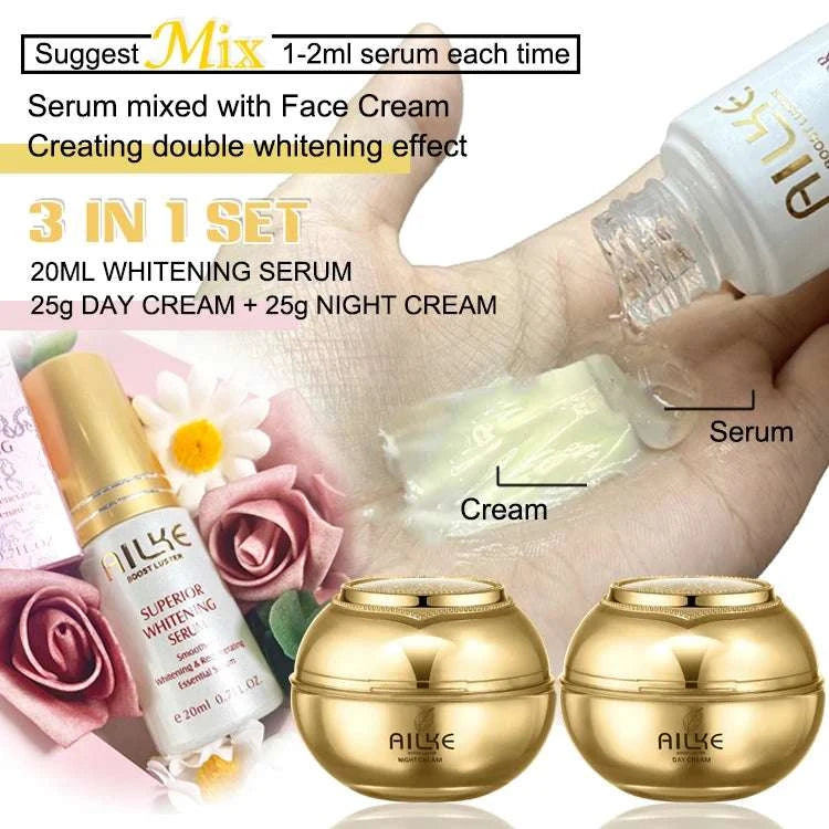 Kit Soin Visage AILKE - Éclat & Hydratation