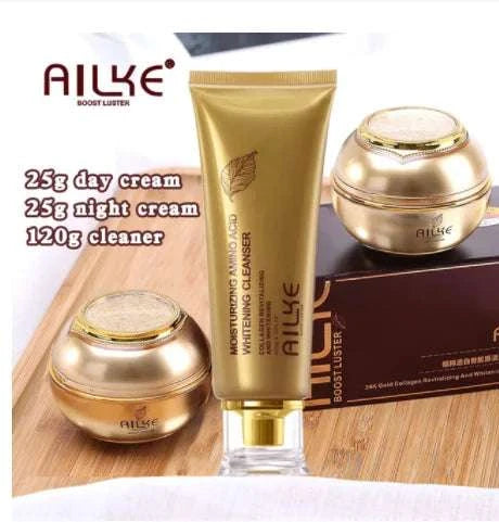 Kit Soin Visage AILKE - Éclat & Hydratation
