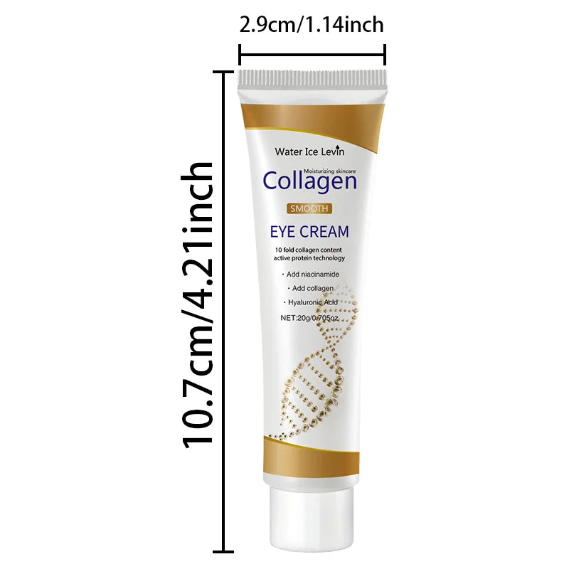 Crème Contour des Yeux au Collagène – Anti-Cernes & Anti-Poches