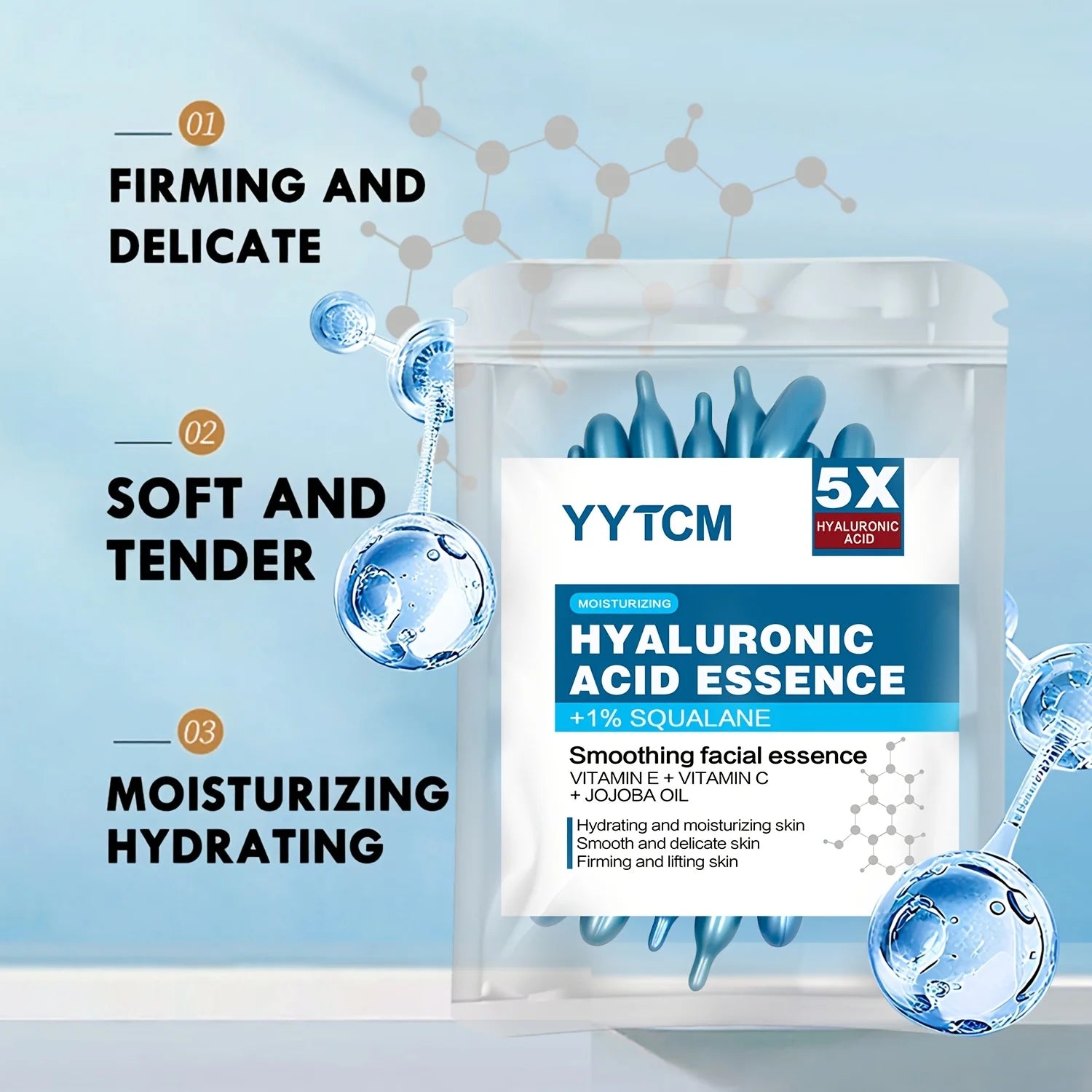 Capsules Essence Hydratation Profonde à l'Acide Hyaluronique (30 capsules)
