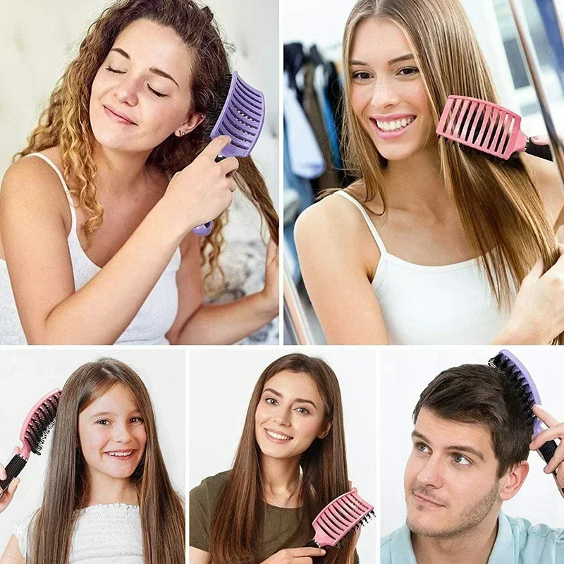 Peigne de Massage & Démêlant Professionnel