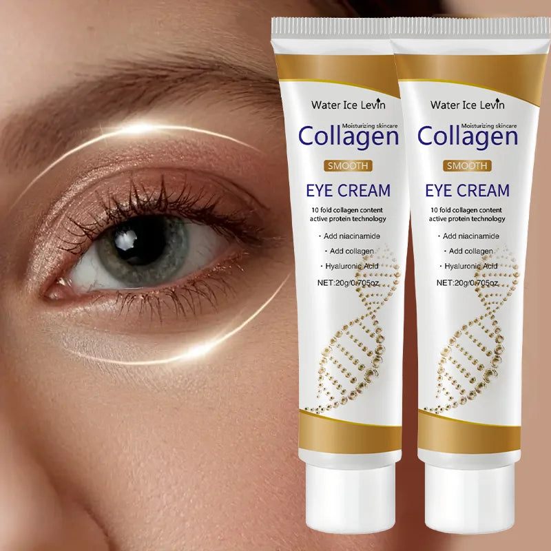 Crème Contour des Yeux au Collagène – Anti-Cernes & Anti-Poches