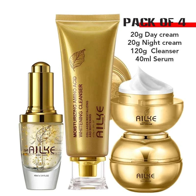 Kit Soin Visage AILKE - Éclat & Hydratation