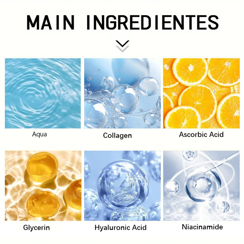 Crème Contour des Yeux au Collagène – Anti-Cernes & Anti-Poches
