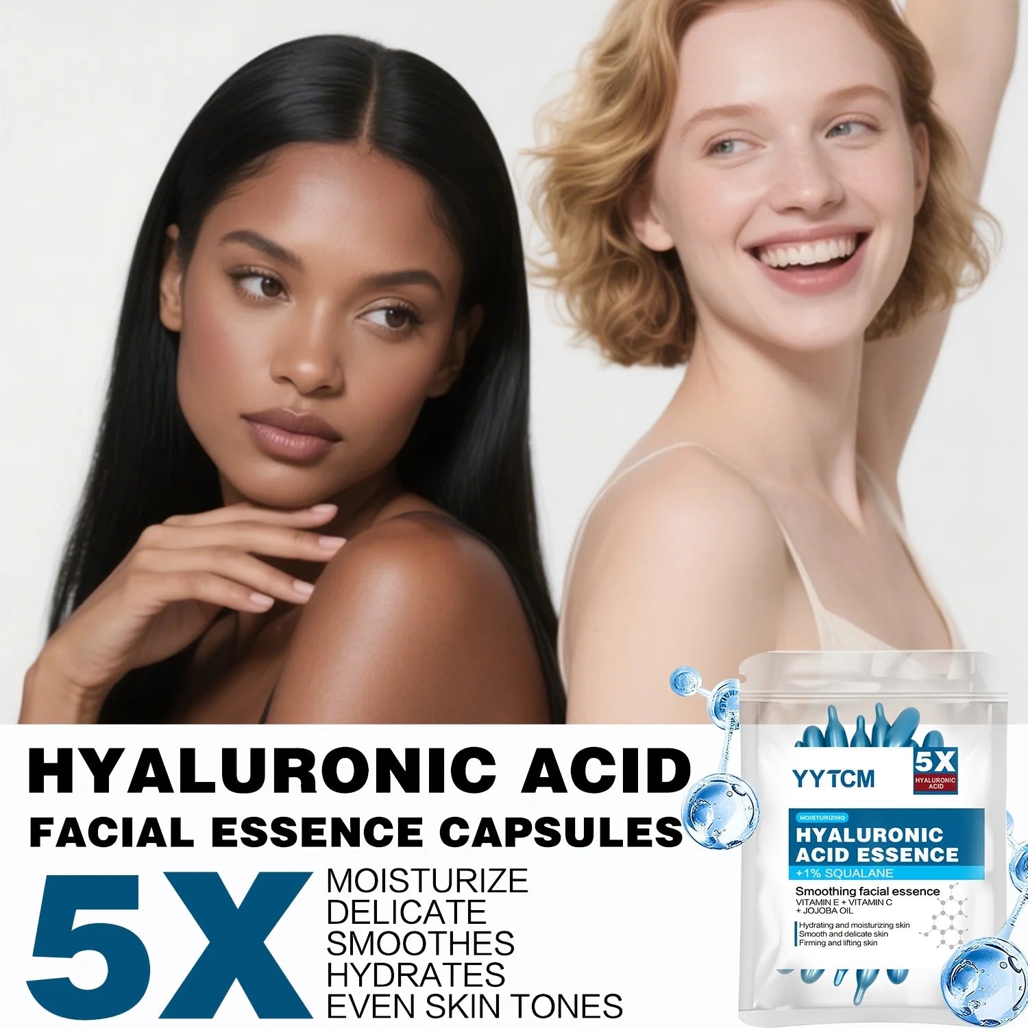 Capsules Essence Hydratation Profonde à l'Acide Hyaluronique (30 capsules)