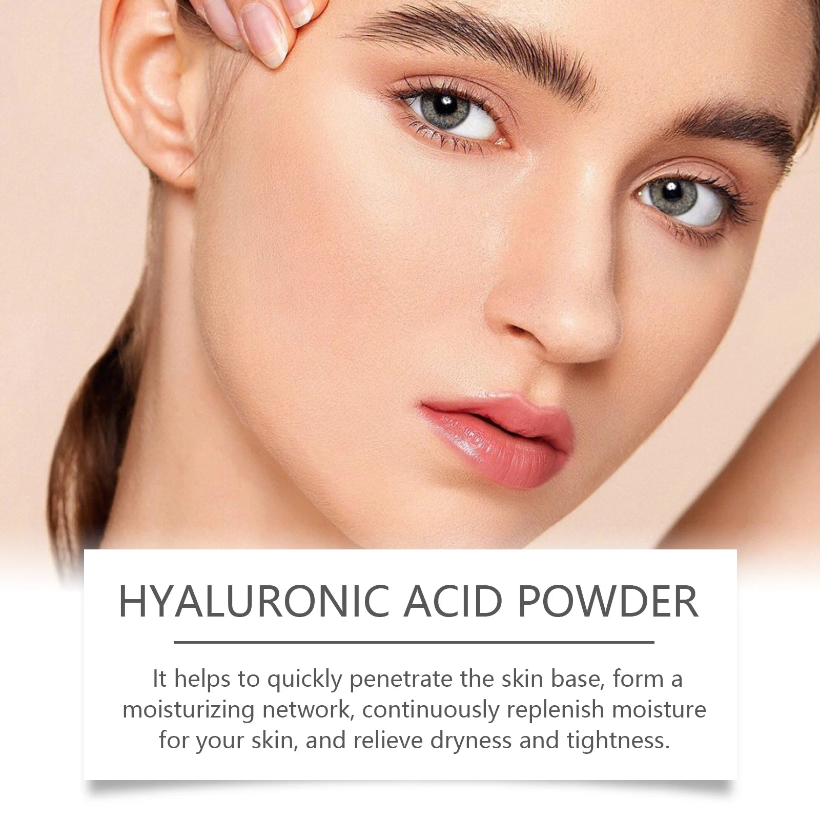 Masque Visage Poudre Acide Hyaluronique