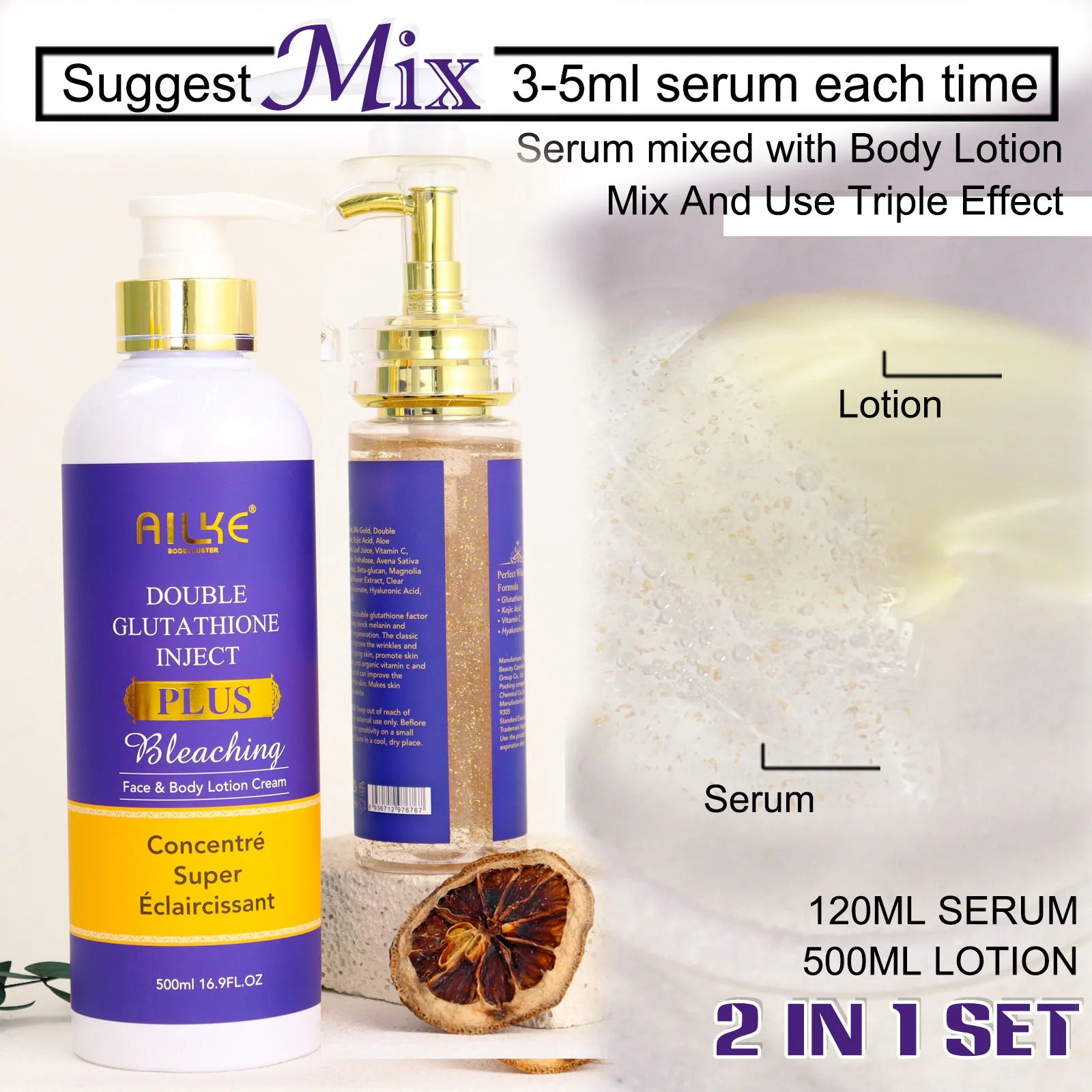 Sérum Éclat AILKE - Anti-Taches & Antioxydant