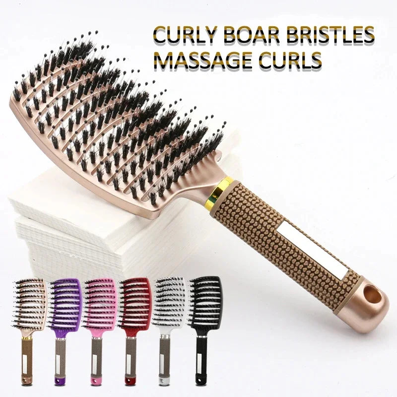 Peigne de Massage & Démêlant Professionnel